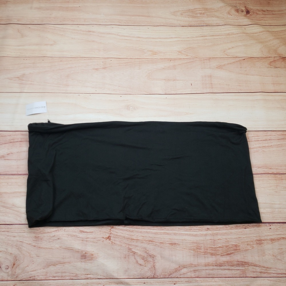 Beyond Yoga‎ Black Pocket Infinity Scarf Hidden Zipper FabFitFun BEY-FI-001 NEW